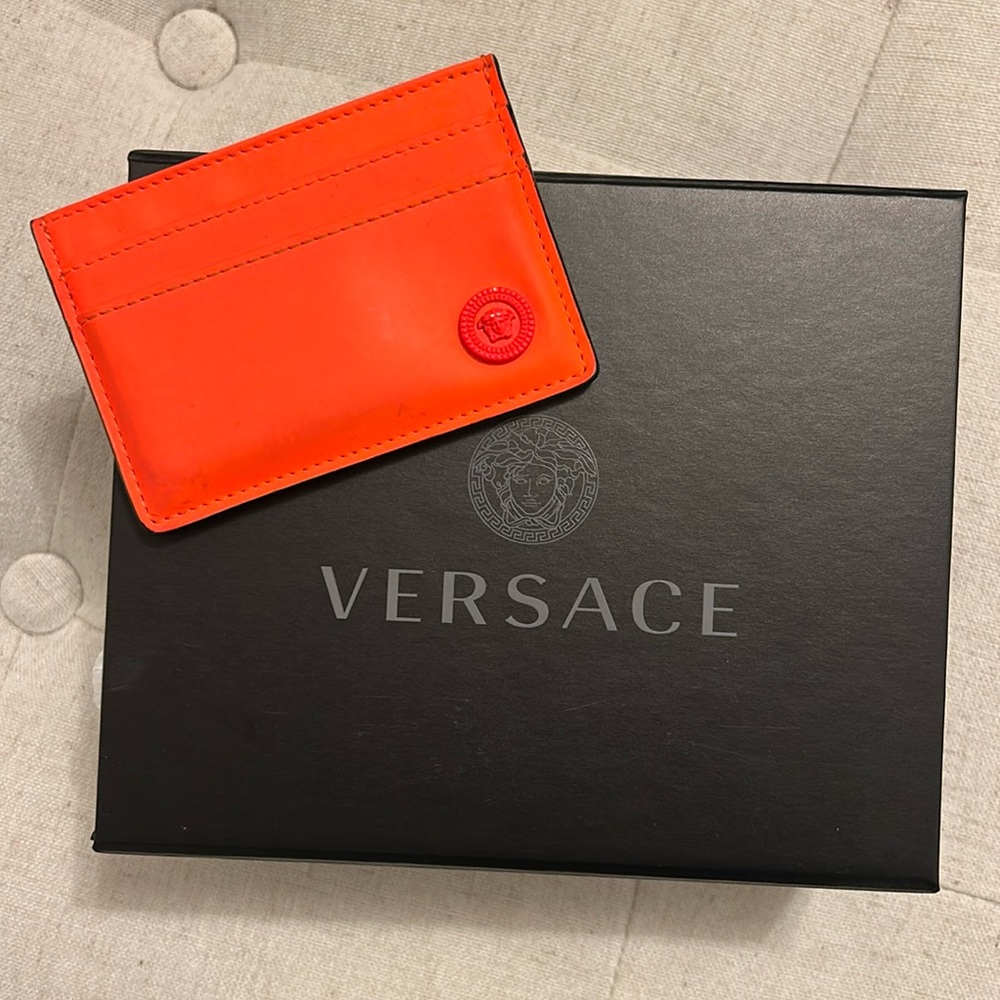 Authentic Versace card holder